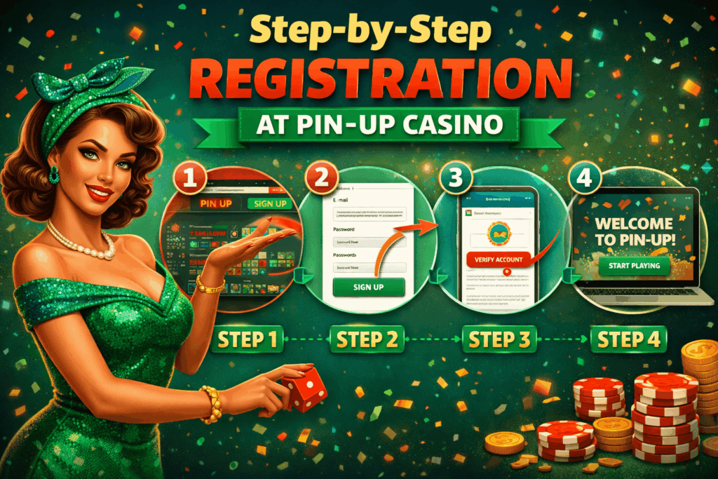 Step-by-Step Registration at Pin-Up Casino